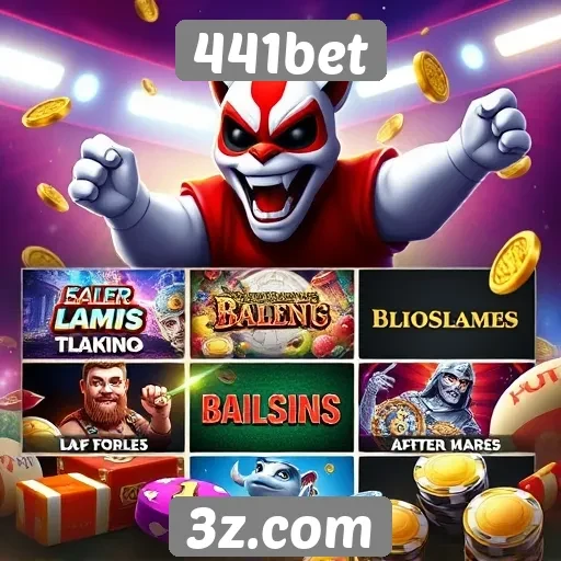 Principais jogos disponíveis na plataforma 441bet